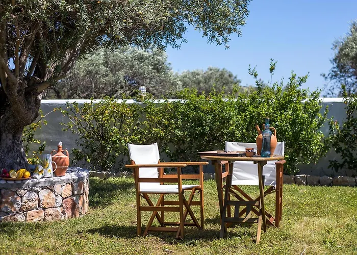 Villa Traditional Greek Island Summer At Julia