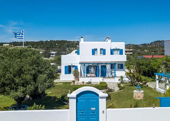 Villa Traditional Greek Island Summer At Julia